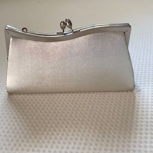Buy 2, get 1 free! Silver clutch